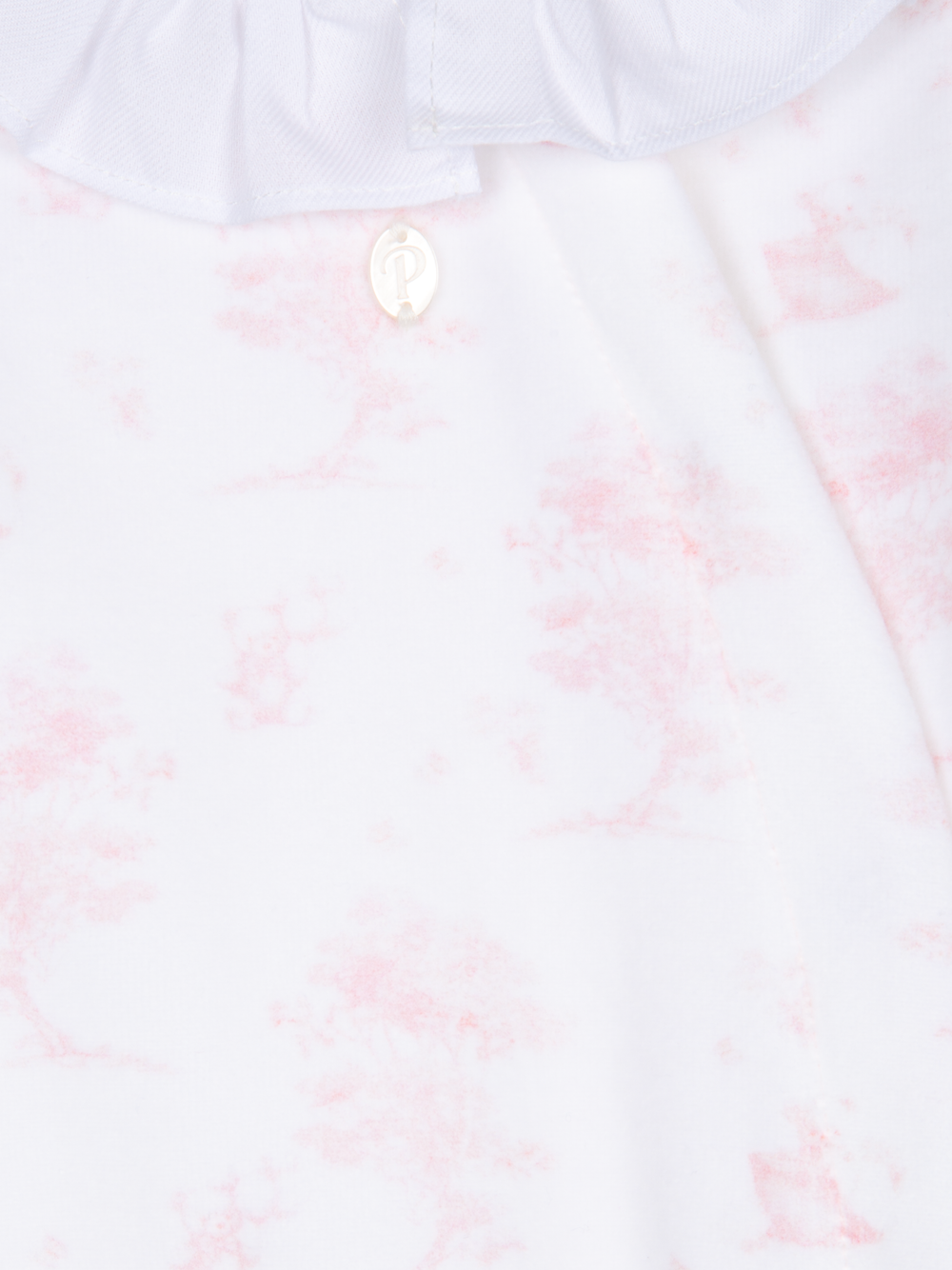 Patachou Velours Baby Boxpakje Toile de Jouy Berenprint - lichtblauw & lichtroze