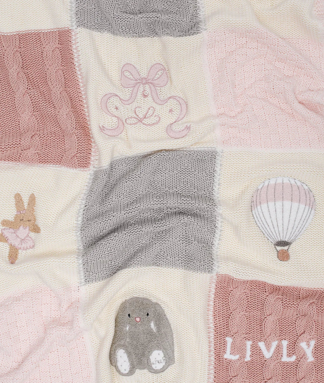 Deken playroom knitted - LIVLY