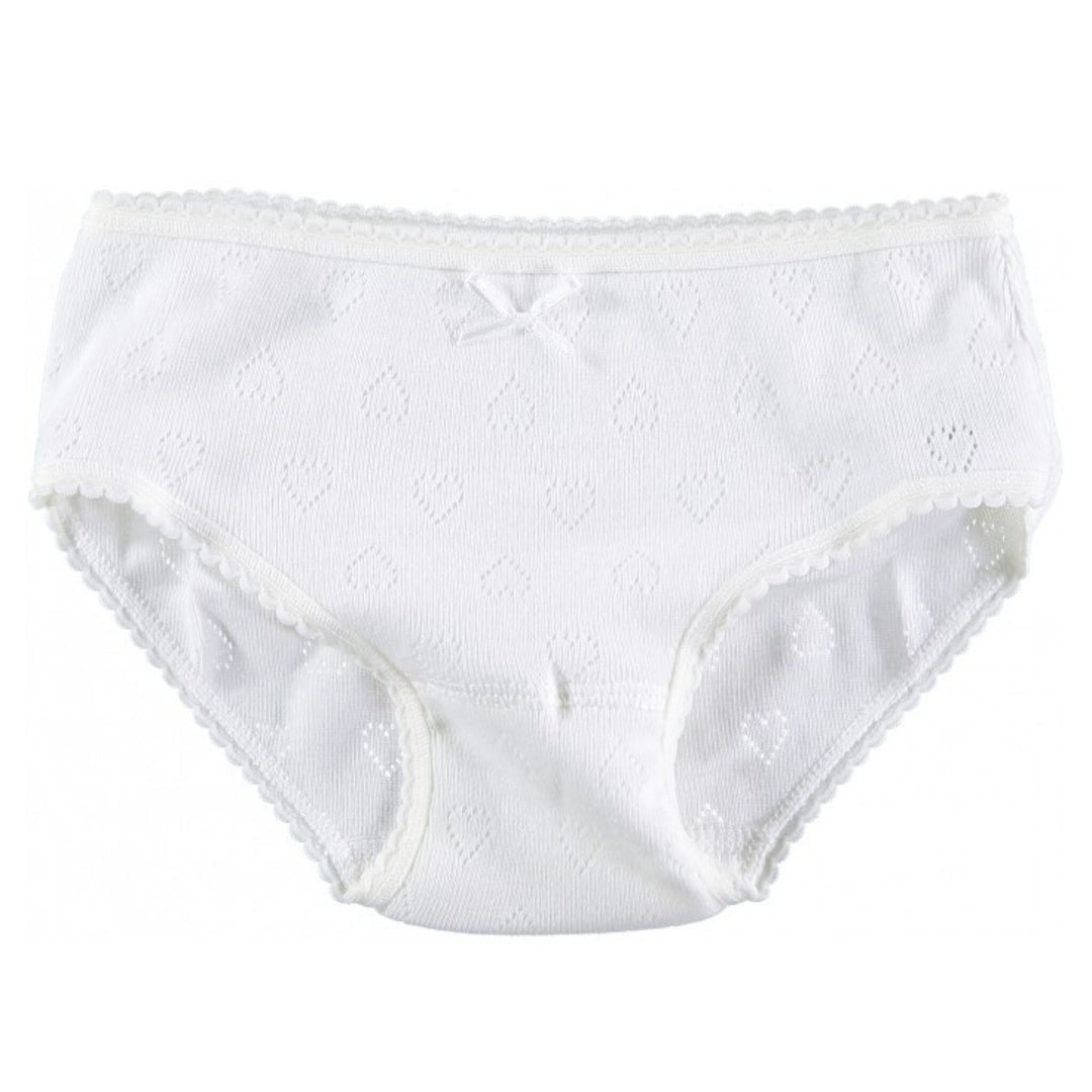 Ondergoed Setje hartjes (wit) - Babidu