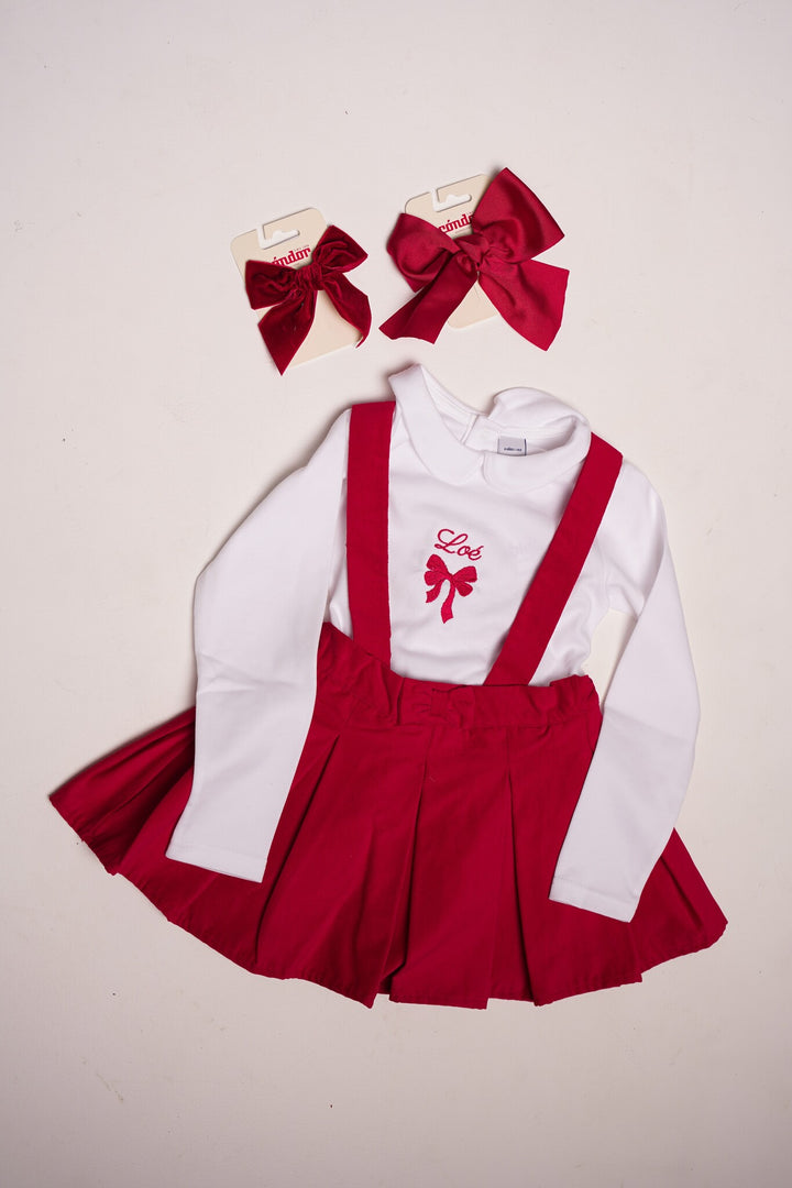 Rok plooi velours - Dr.Kid