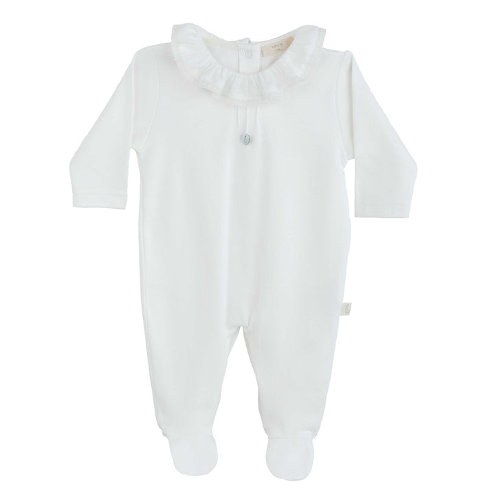 Babypakje  volant kraag (ivory) - Baby Gi