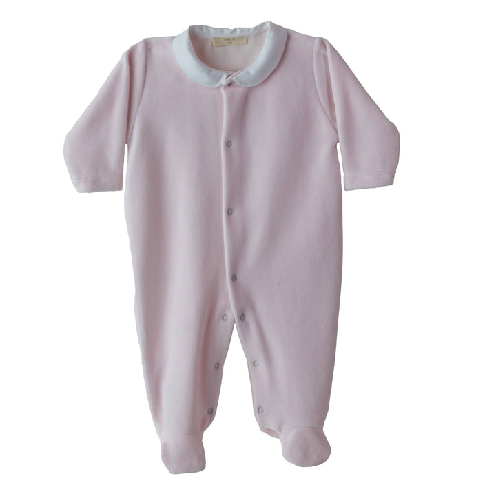 Babypakje wings velours (lichtroze) - Baby Gi