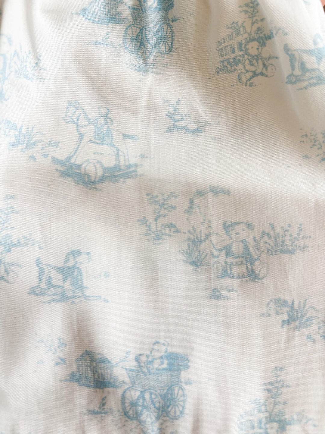 Pyjama Toile de Jouy (lichtblauw) - Purete