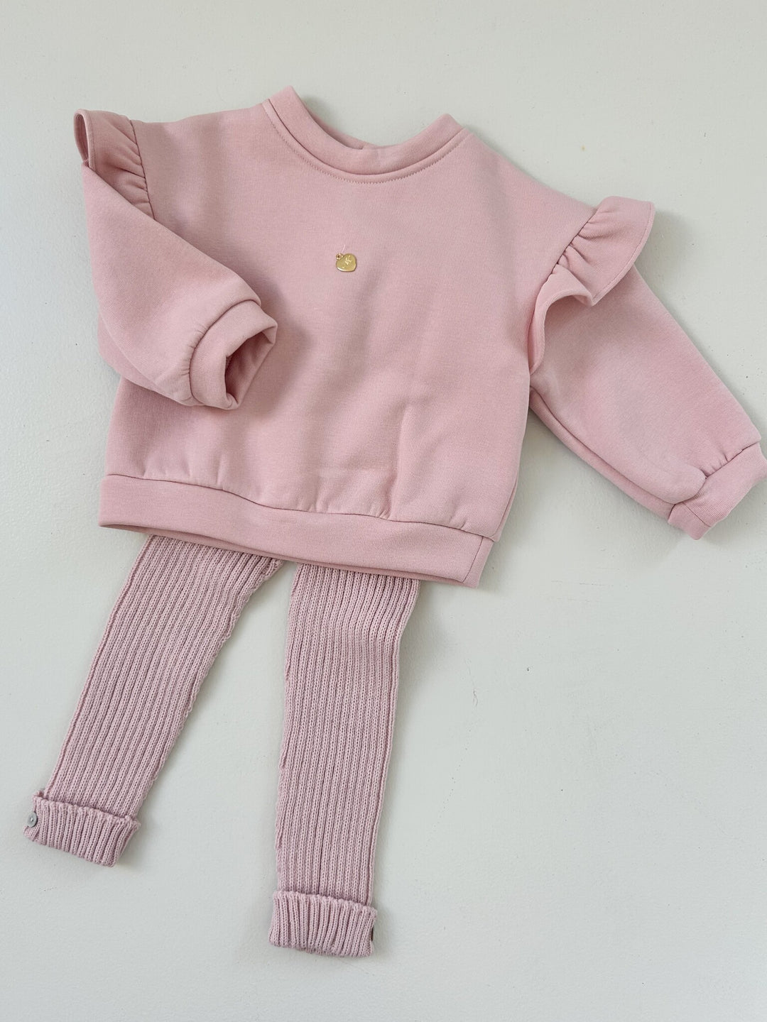 Legging Gebreid (oudroze) - Martin Aranda