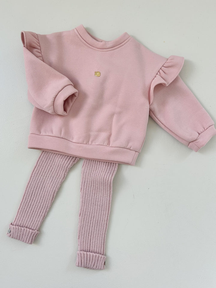 Legging Gebreid (oudroze) - Martin Aranda