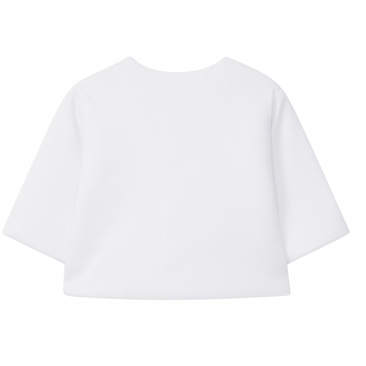 Jasje interlock (wit) - Laranjinha