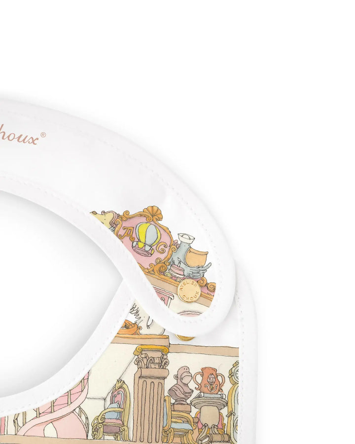 Satin bib Dollhouse - Atelier Choux