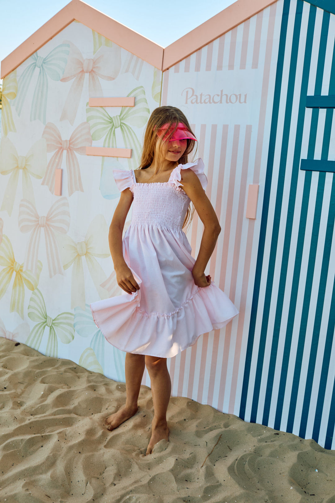 Jurk smok + strepen - Patachou