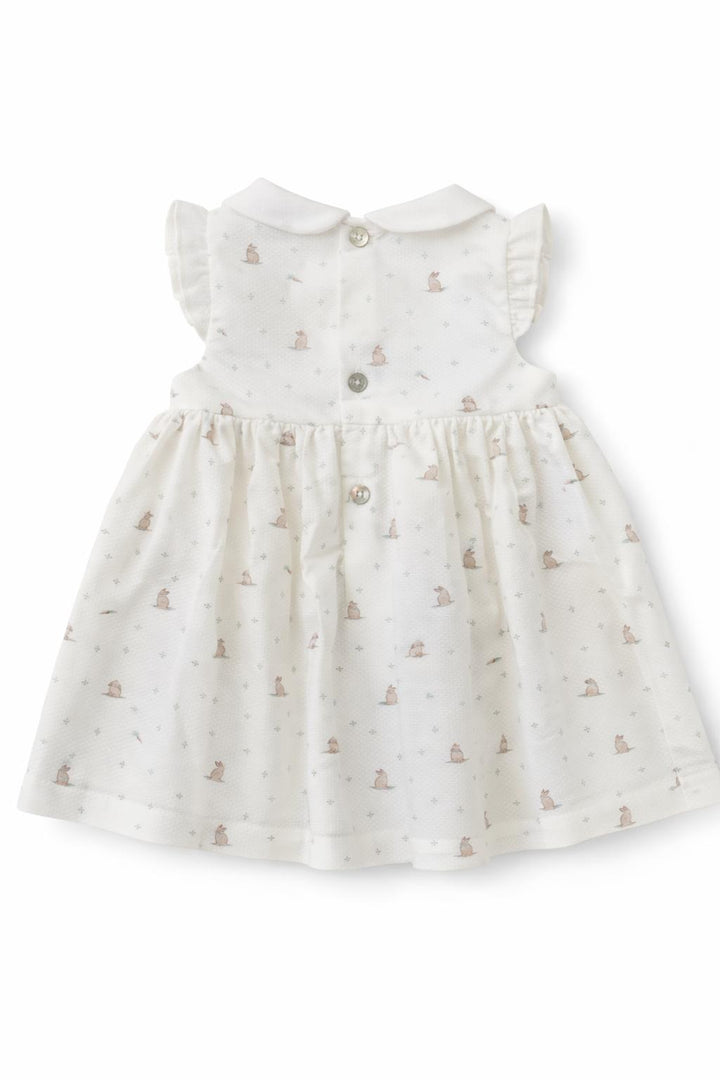 Jurkje met konijntjes en strik - Pureté du Bébé