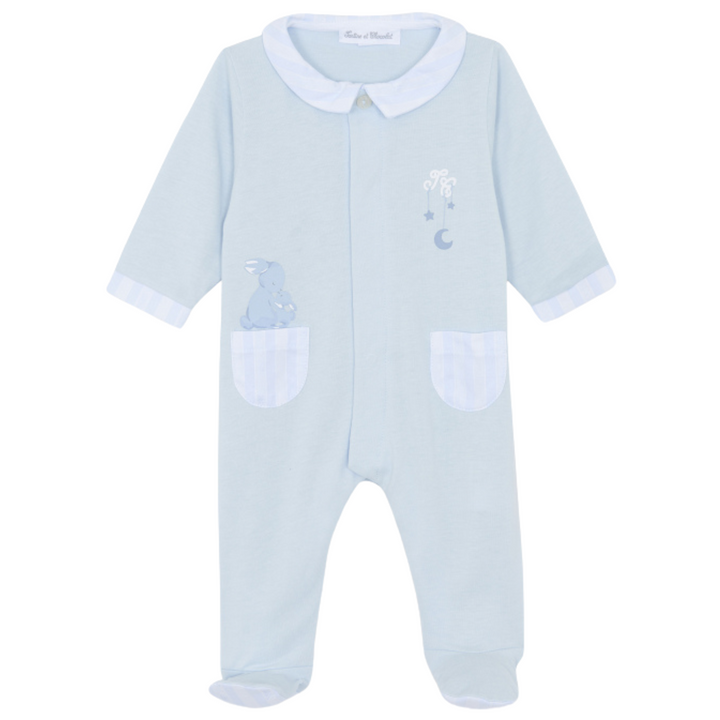 Babypakje Garda konijntjes (lichtblauw) - Tartine et Chocolat