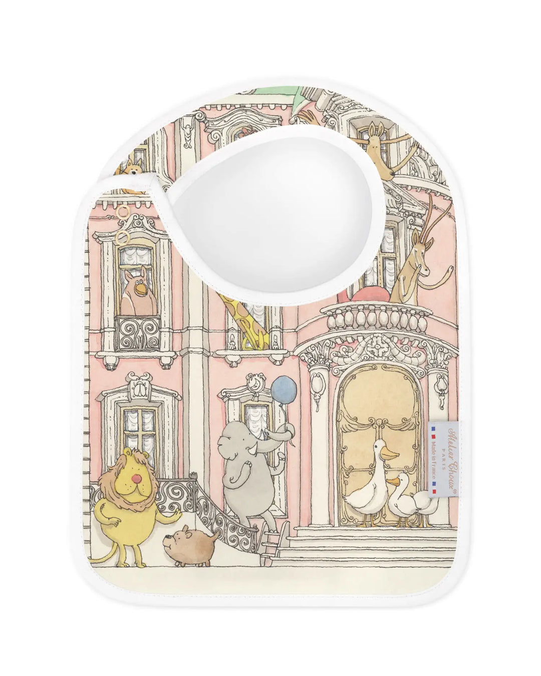 Satin Bib Monceau Mansion - Atelier Choux