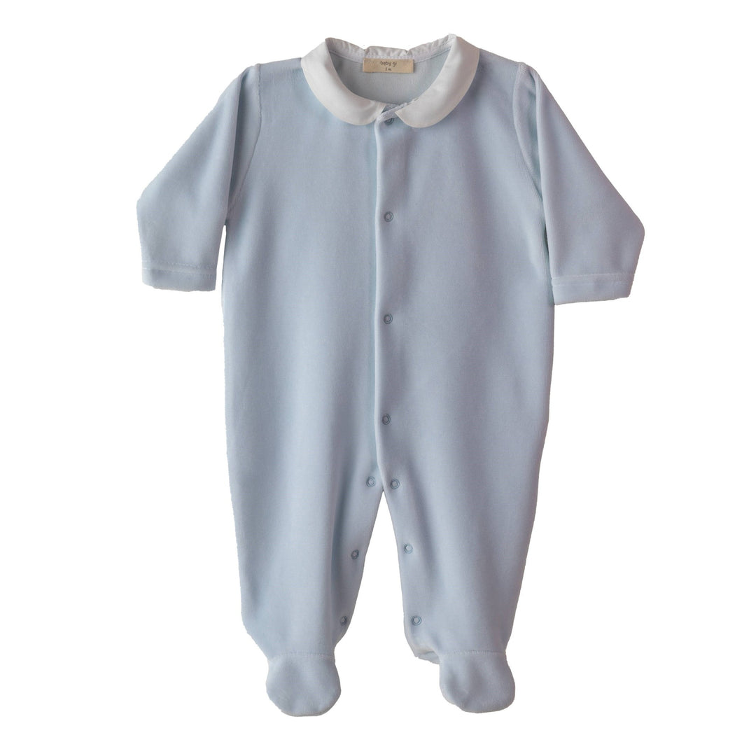 Babypakje wings velours (lichtblauw) - Baby Gi