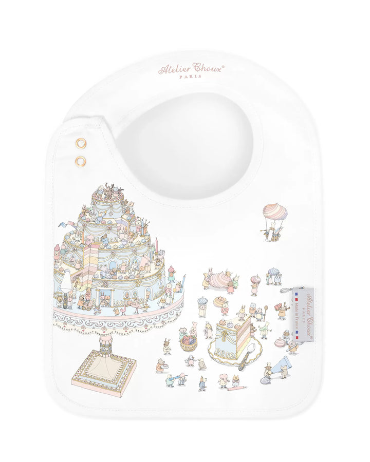 Satin Bib Le Gateau  - Atelier Choux