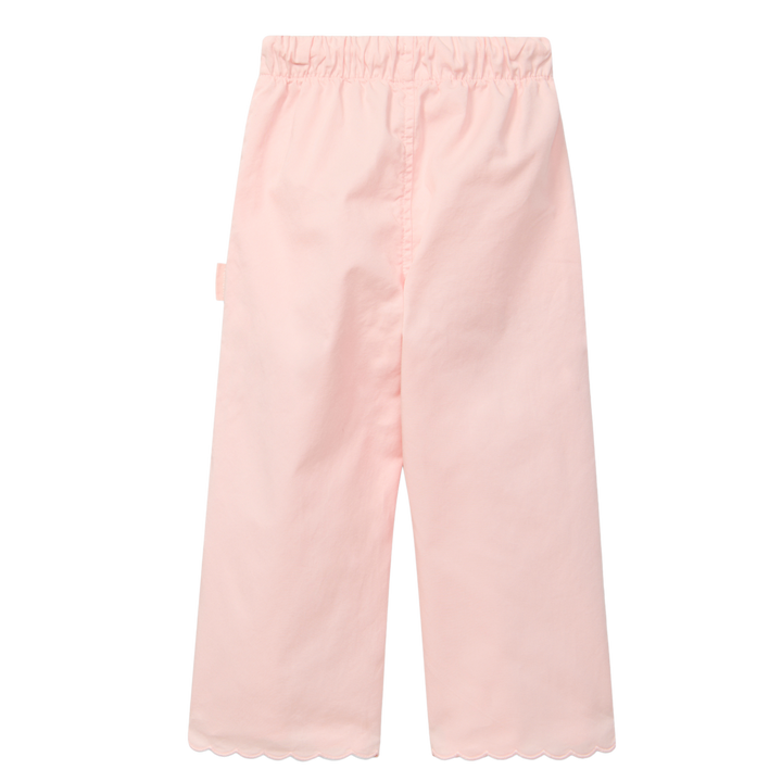 Broek twill wide leg - Laranjinha