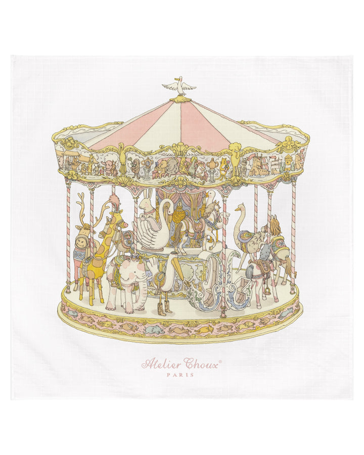 Carré Carousel Pink - Atelier Choux