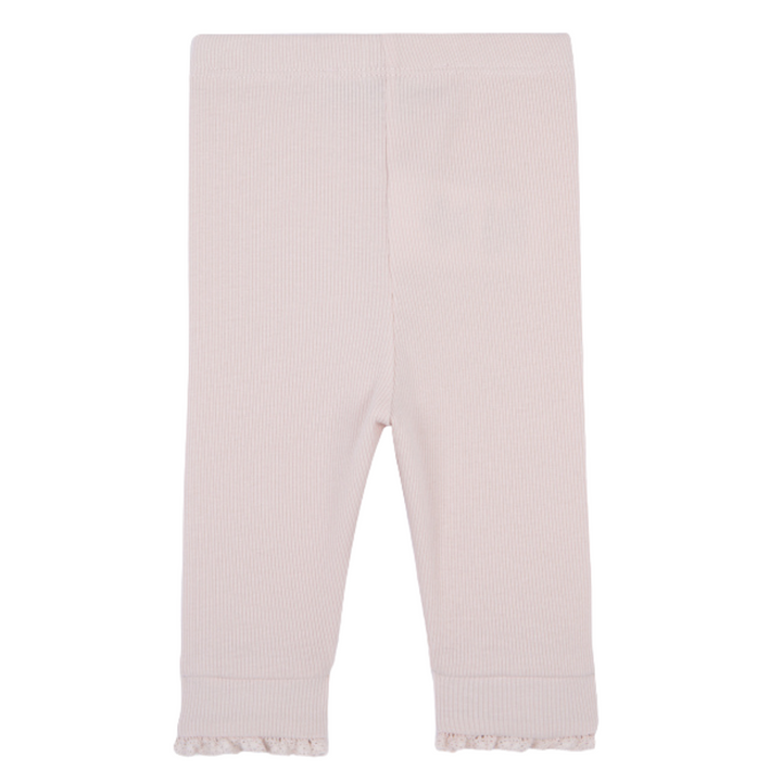 Legging rib met strik (Pale Pink) - Tartine et Chocolat