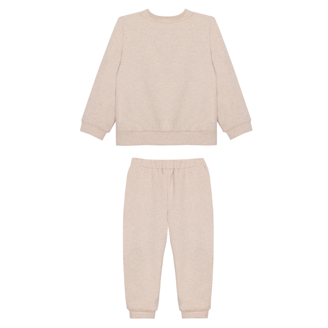 Joggingpak beer (Beige melange) - Patachou