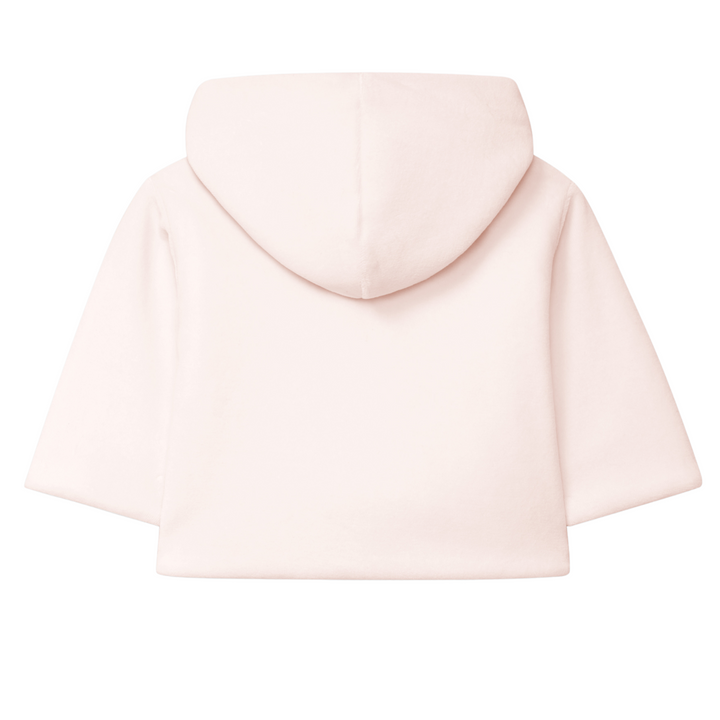 Jasje baby velours (lichtroze) - Laranjinha