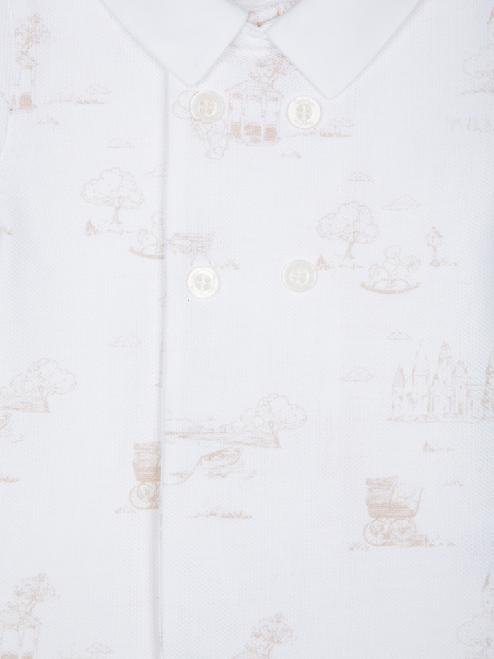 Shortie Toile de jouy (beige) - Patachou
