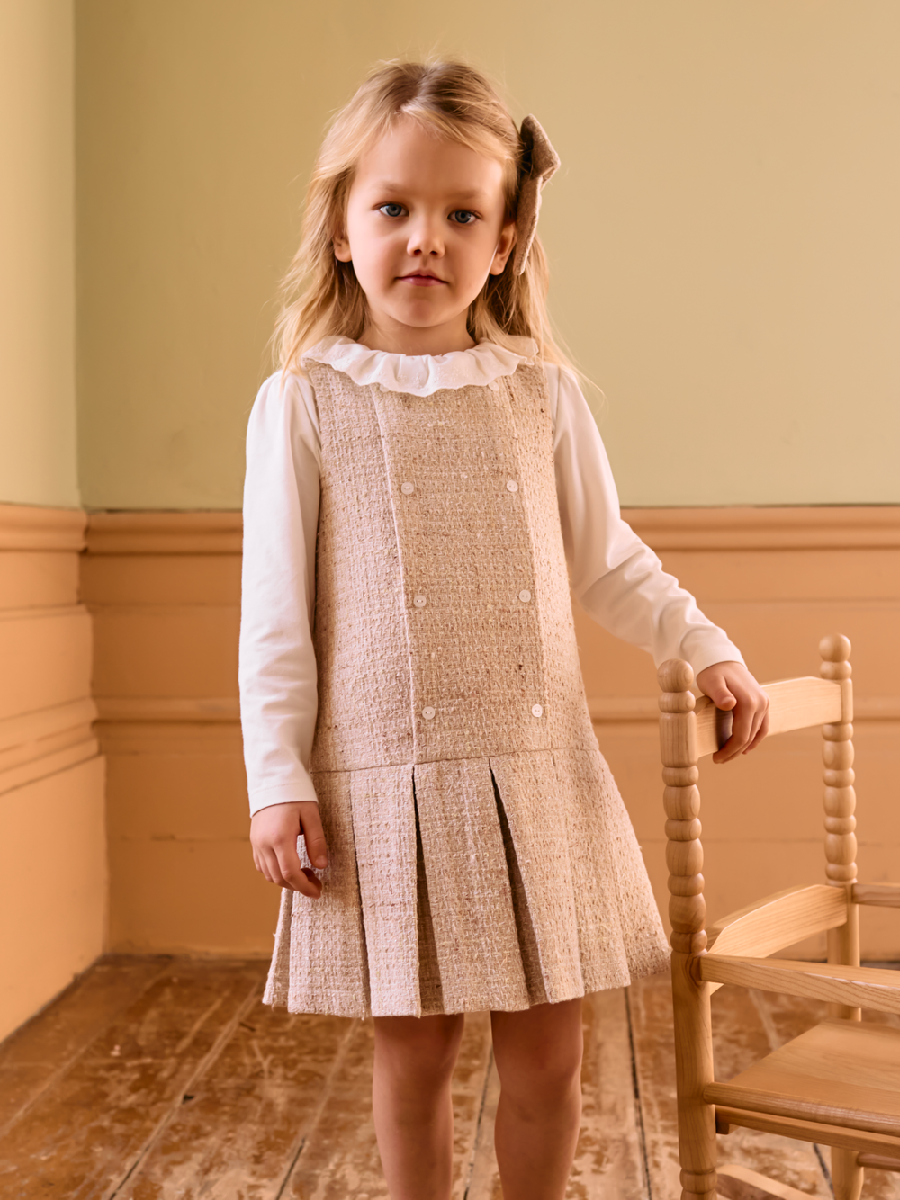 Set : 2- Delig tweed jurk + top - Patachou