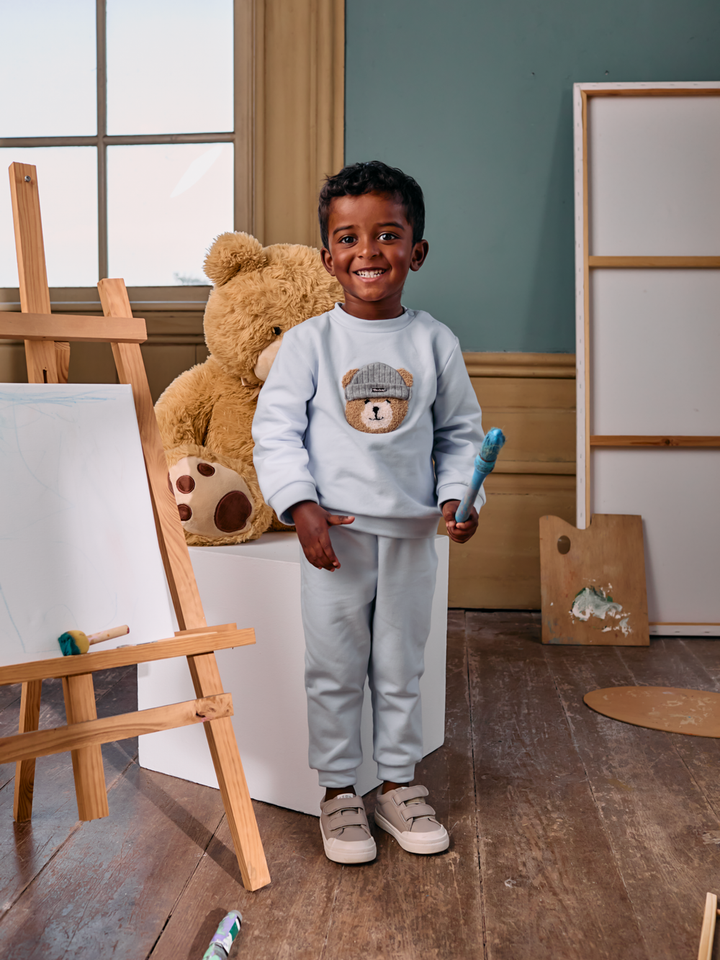 Joggingpak beer (lichtlauw) - Patachou