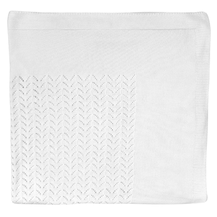 Deken Katoen Gebreid - Little Mack