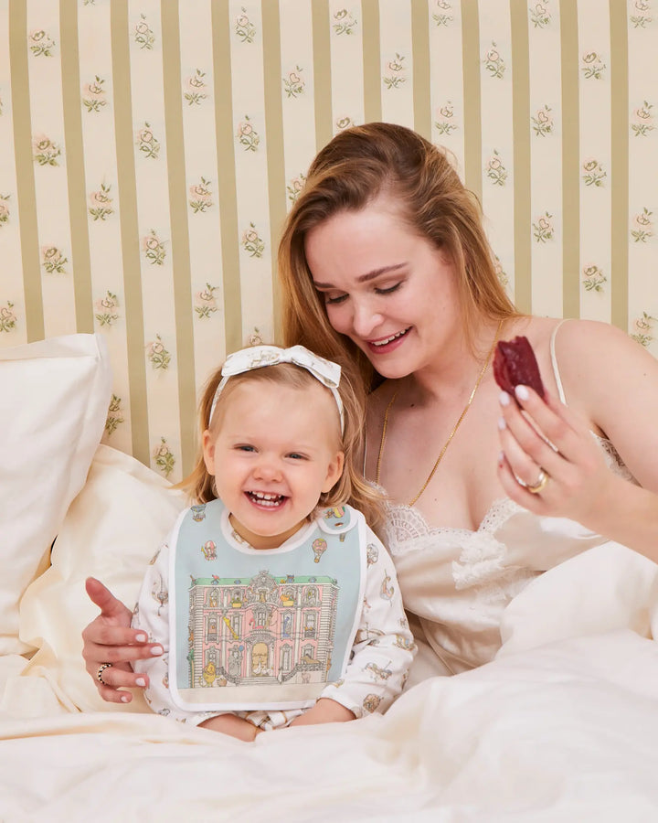 Satin Bib Monceau Mansion - Atelier Choux