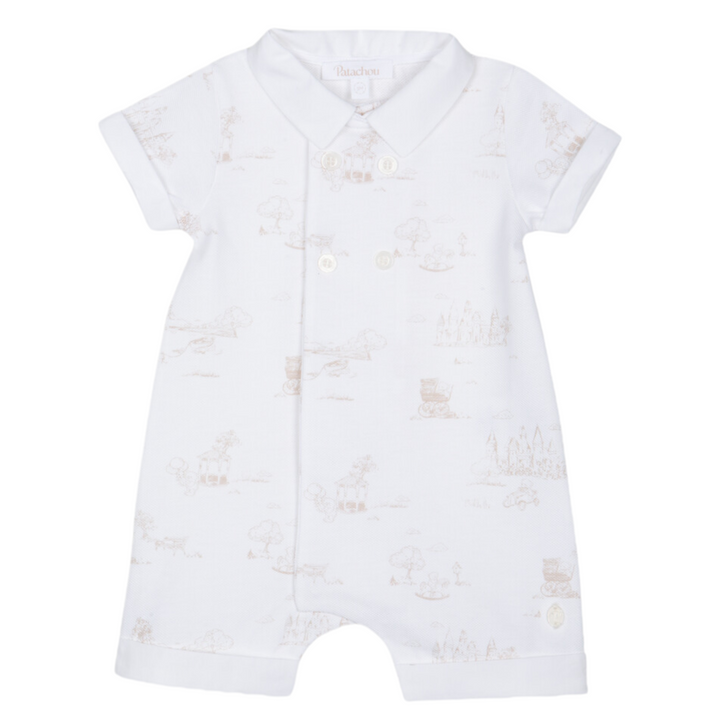 Shortie Toile de jouy (beige) - Patachou