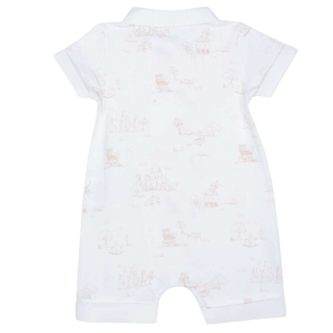 Shortie Toile de jouy (beige) - Patachou