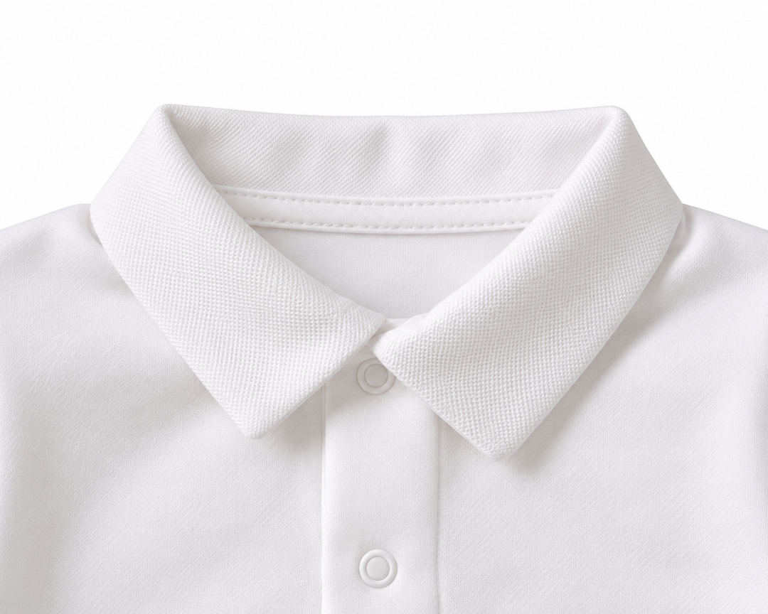 Jongens Winter Shirt met Puntkraag & Drukknoopjes