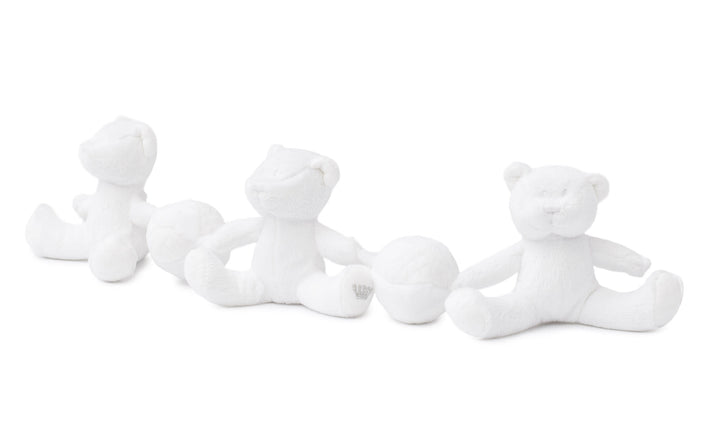 Wagenspanner met beertjes (wit) - First (My First Collection)