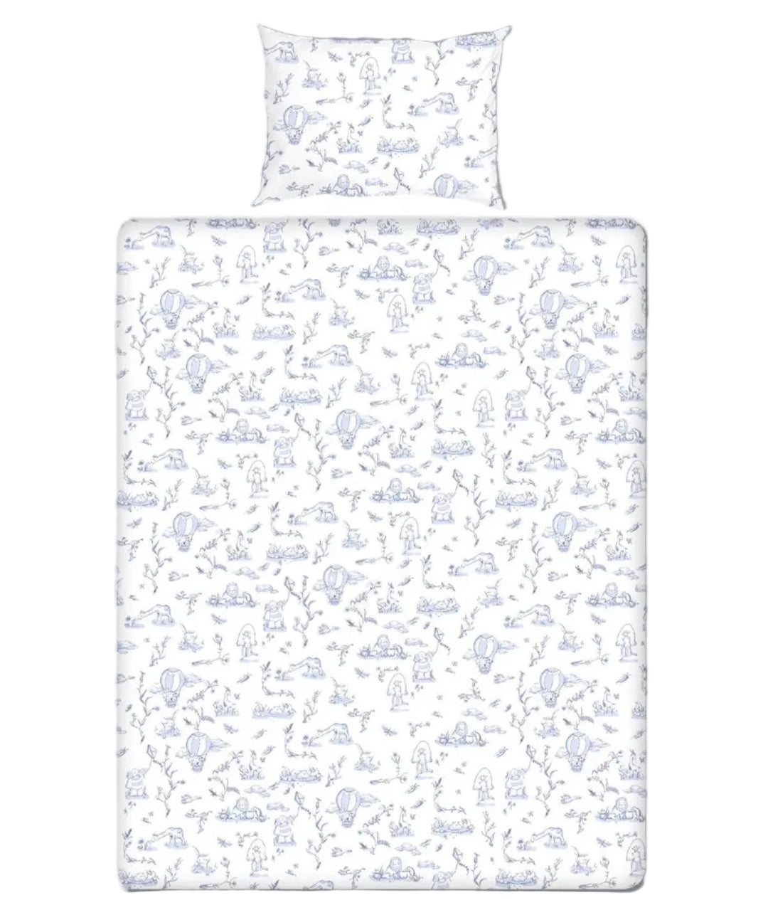 atelier babbi lakenset in toile de jouy print 