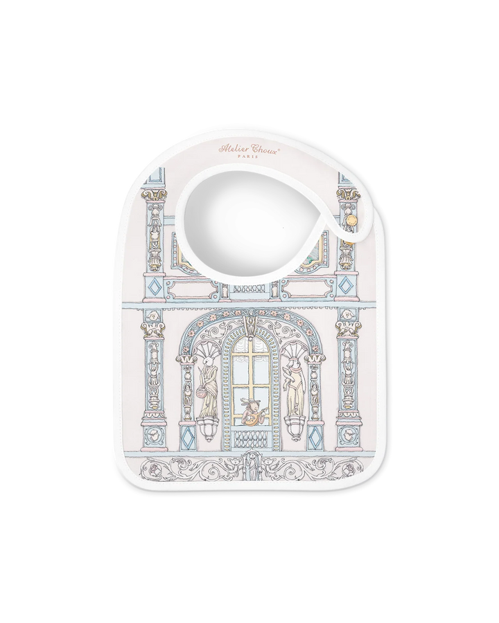 satin bib chateau choux