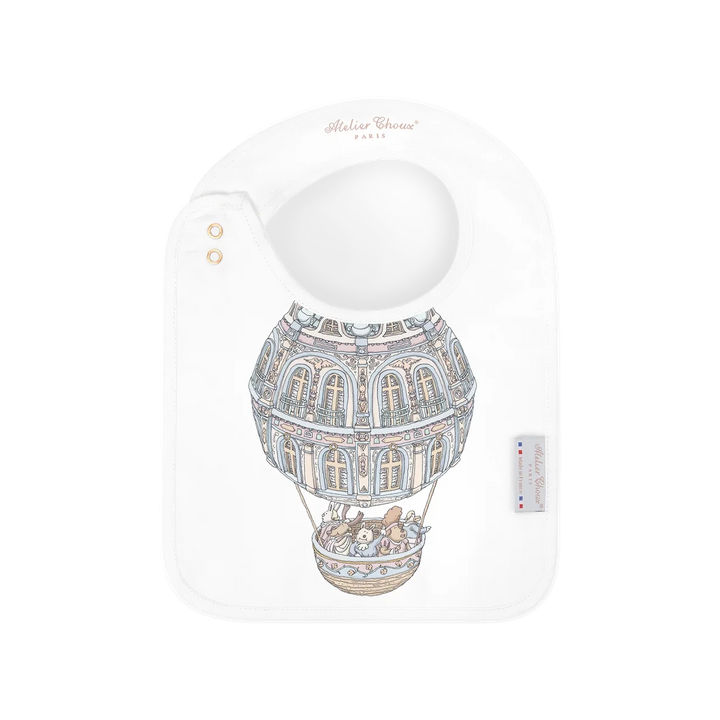 satin bib luchtballon van atelier choux