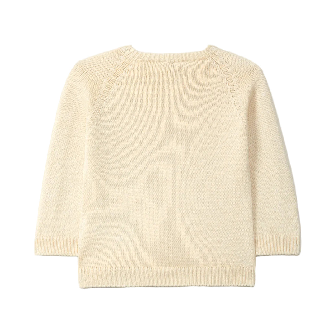 Trui gebreid beige - Wedoble