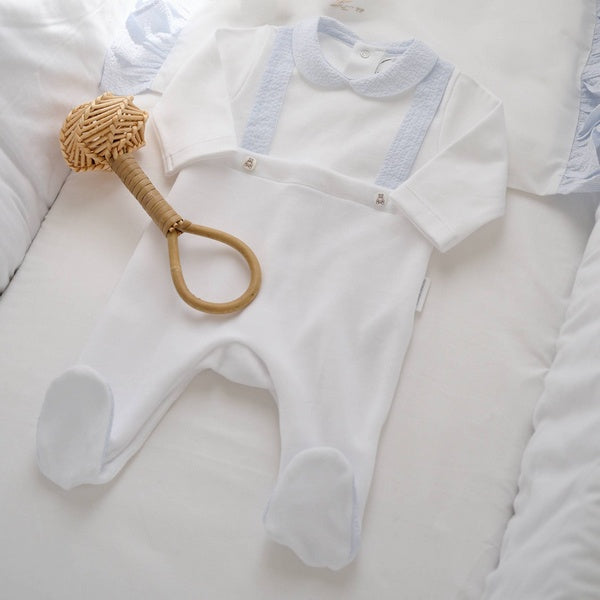 Babypakje met seersucker detail van het merk Theophile et Patachou