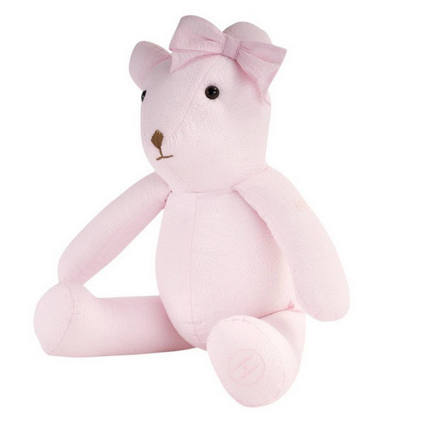 Icoon teddybeer uit de garden party collectie pink van theophile et patachou