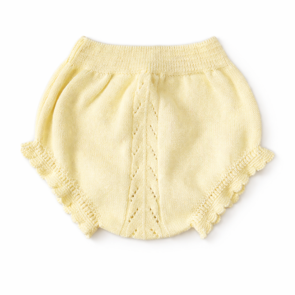 Butteryellow gebreide bloomer van het merk Martin Aranda