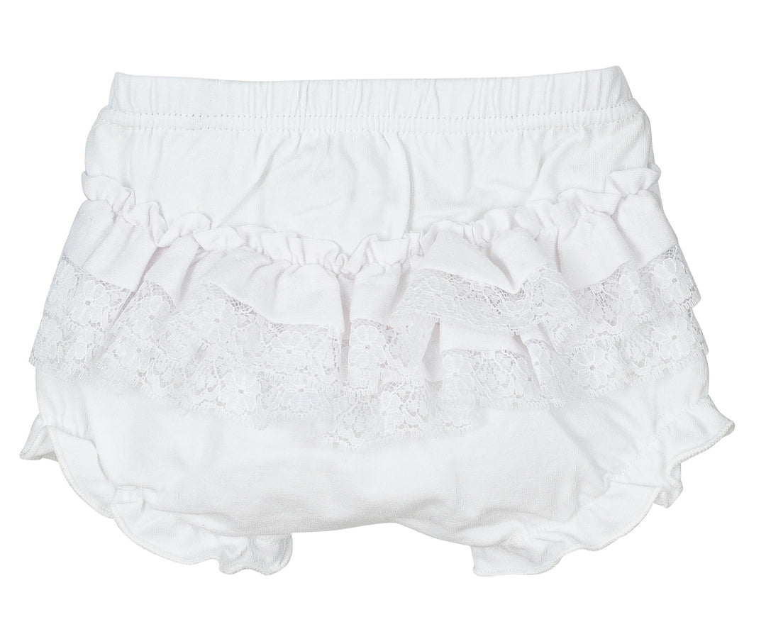 witte bloomer met kanten ruches van het spaanse merk Calamaro