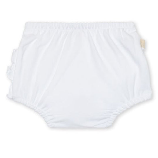 witte bloomer met ruches van het merk Baby Gi 