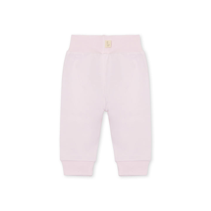 Lichtroze basic broekje achterkant Baby Gi