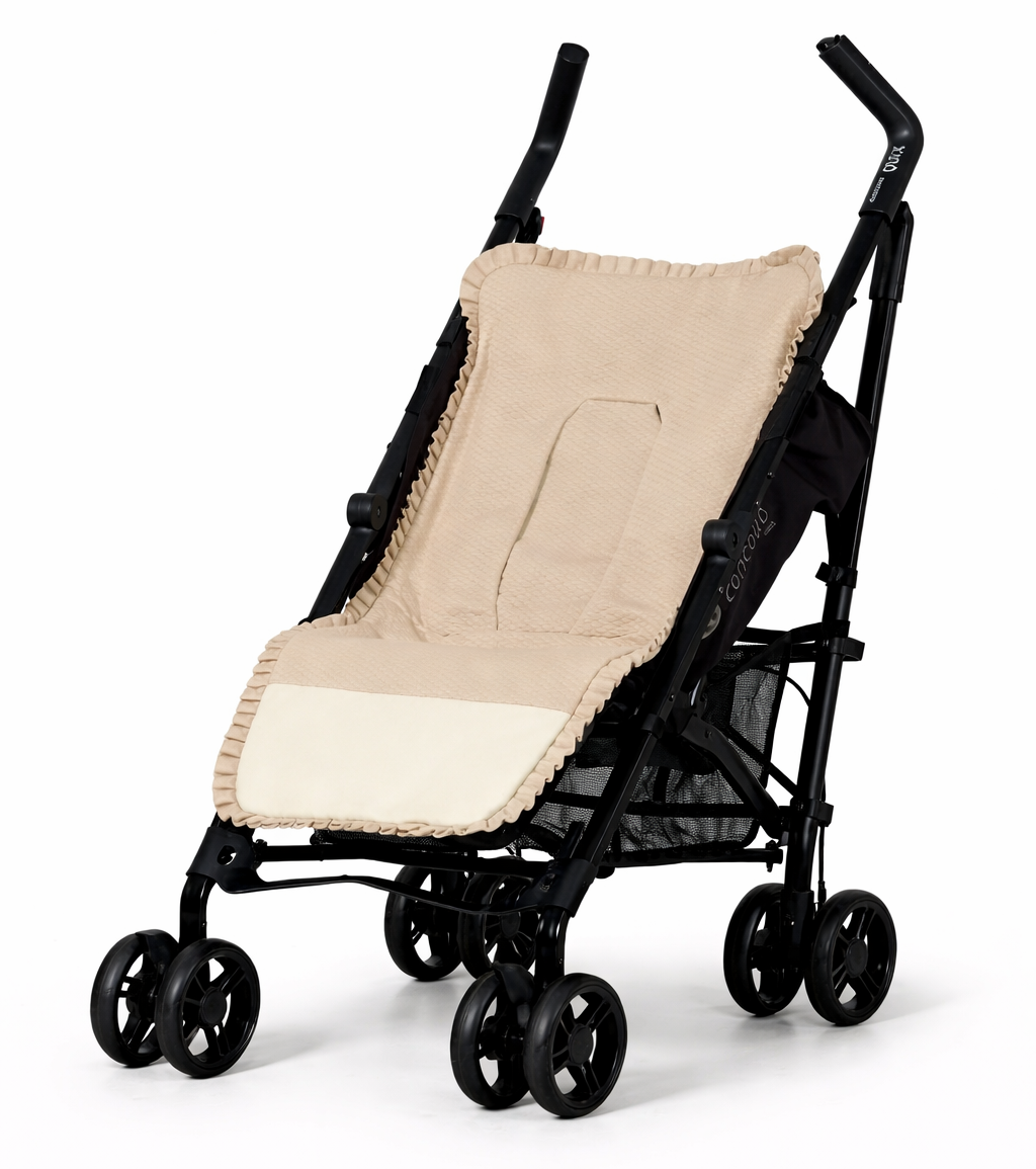 Camelkleurige pique buggyhoes 