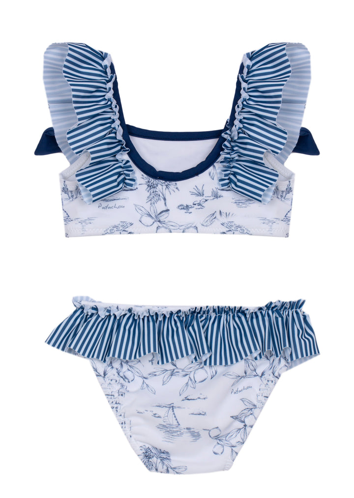 Bikini navy citroenen - Patachou