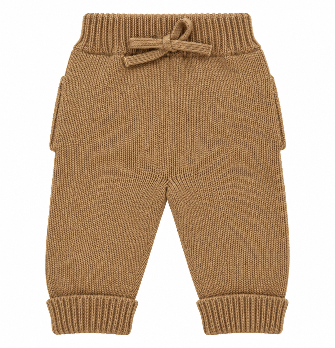 Wedoble merino wollen broekje cognac | Baby & kids