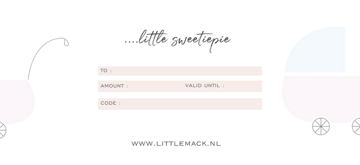 Cadeaubon Little Mack