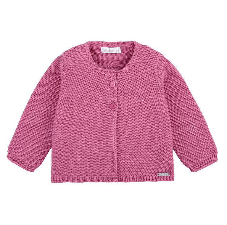 gebreid knitted vestje in beet van condor 