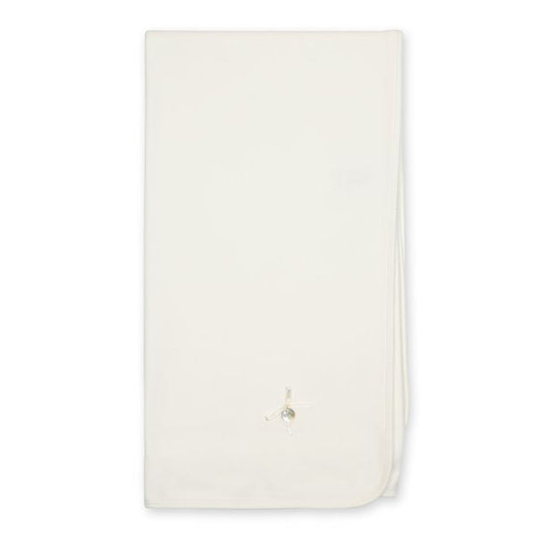 Offwhite baby dekentje van katoen Baby Gi