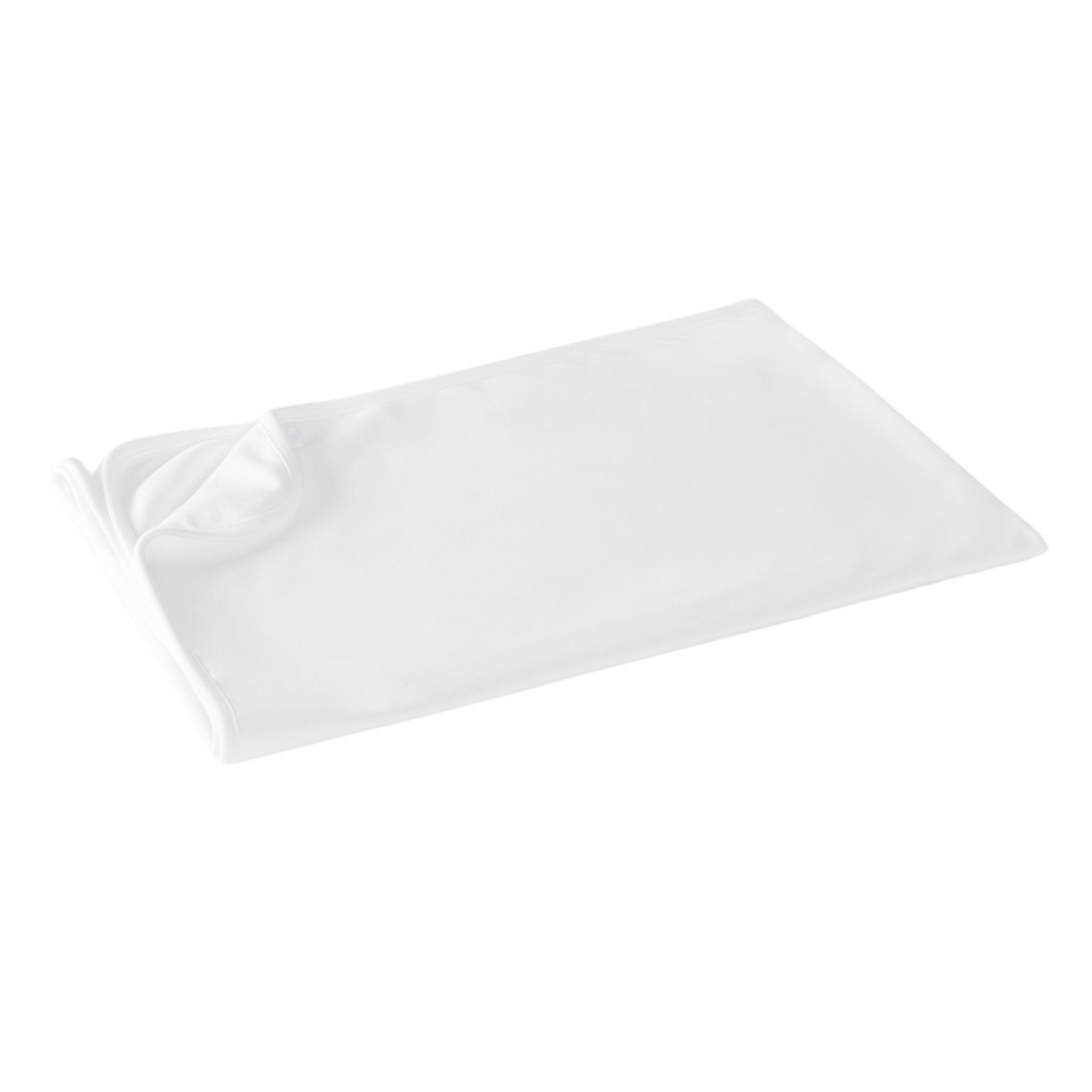 witte katoenen babydeken van laranjinha