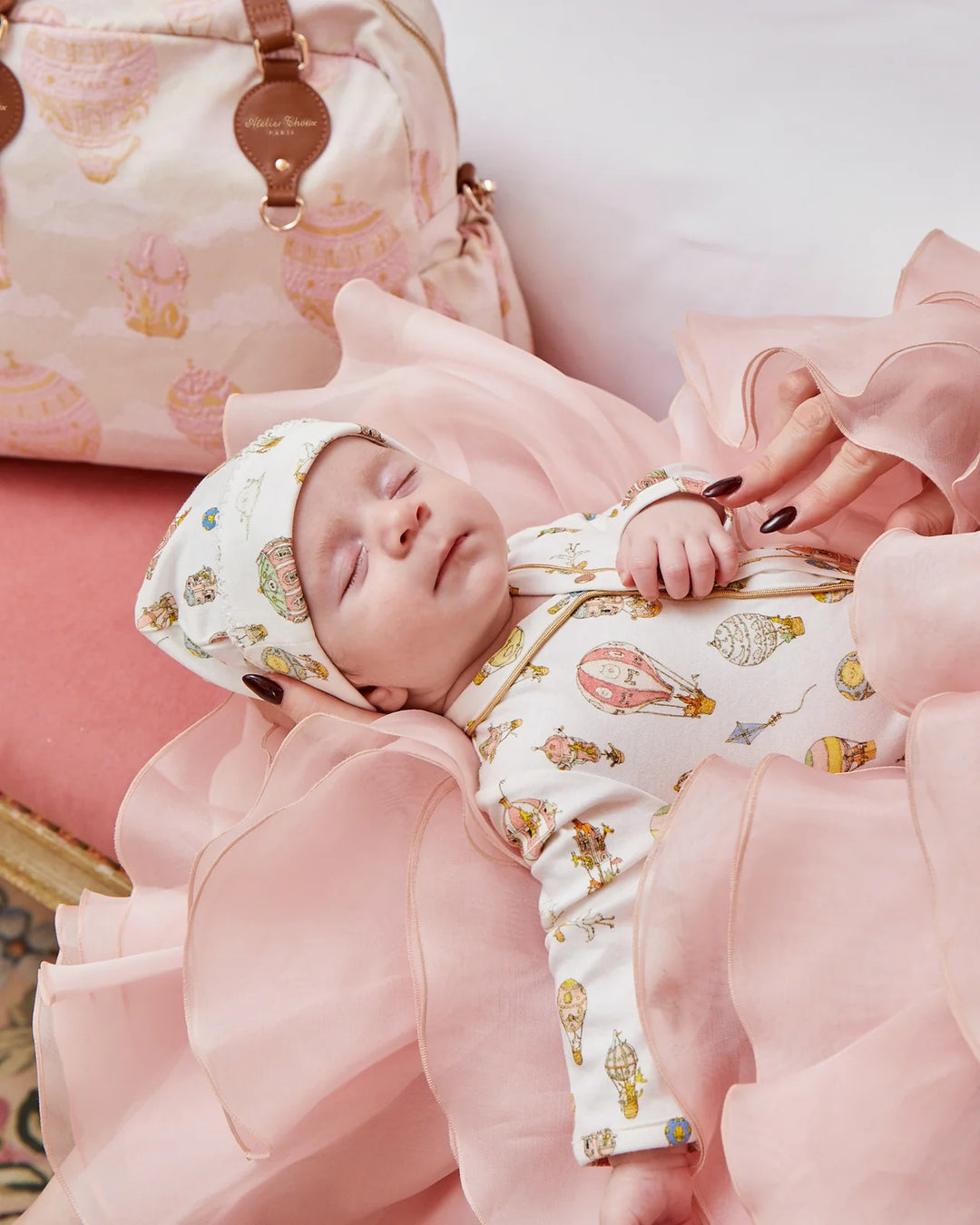 Luxe babymutsje van Atelier Choux Paris