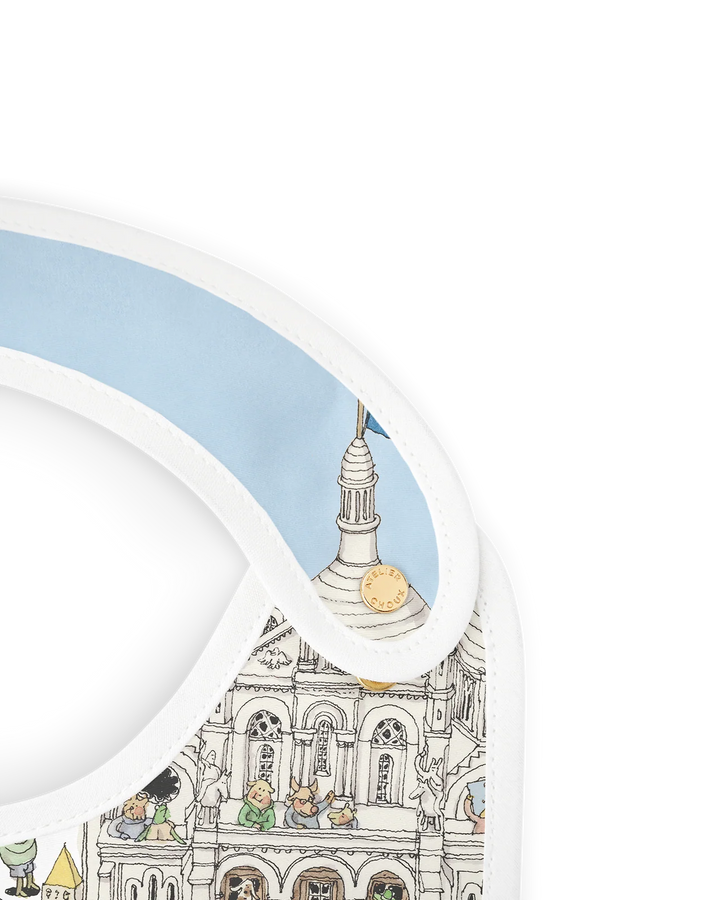 Atelier Choux Paris bib als exclusief kraamcadeau